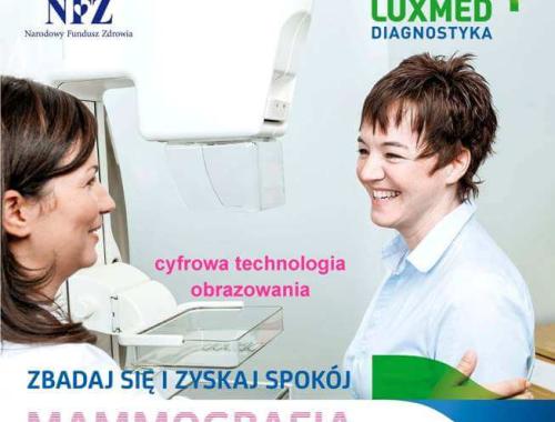 DARMOWE badania mammograficzne w Przecławiu