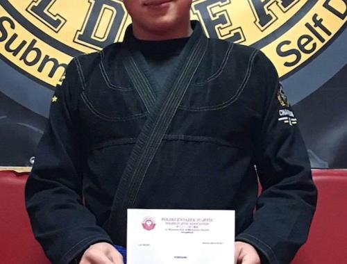 Krystian Korzemiacki Mistrzem Europy 2017 w Jiu-Jitsu!