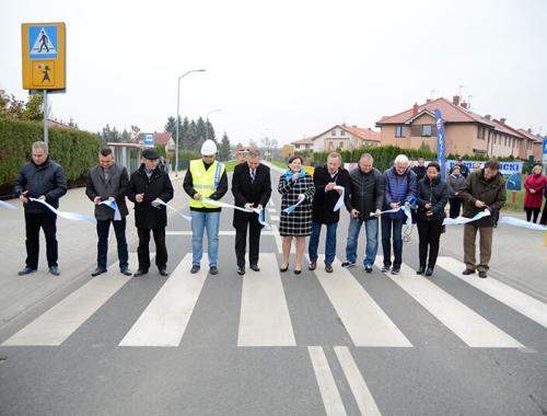 Uroczyste otwarcie zmodernizowanej ulicy Długiej