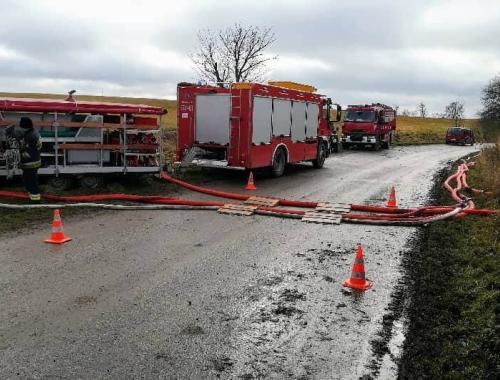 Podziękowania dla polickich strażaków za pomoc
