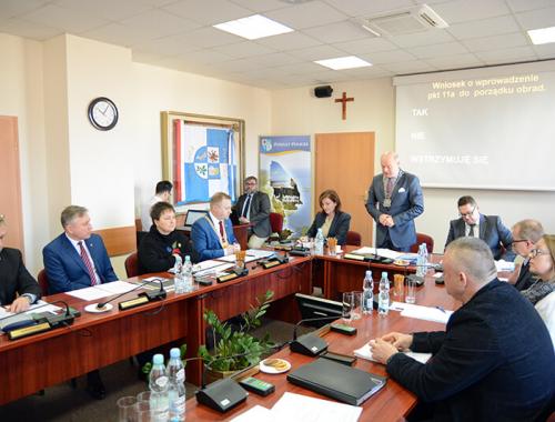 XXXVIII sesja Rady Powiatu w Policach