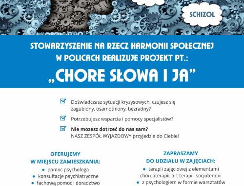 "Chore słowa i ja"