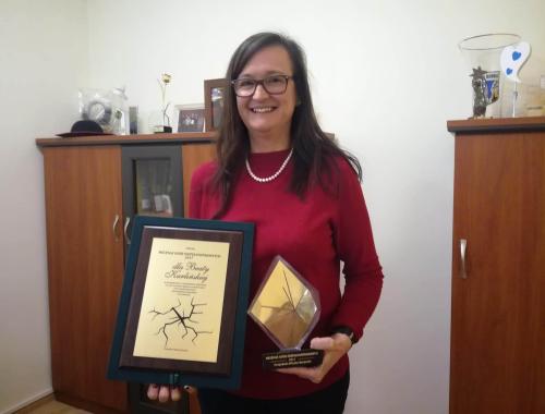 Pani Beata Karlińska Mecenasem Osób Niepełnosprawnych