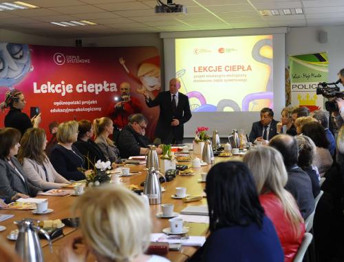 Edukacja pierwszoklasistów o racjonalnym korzystaniu z energii i przeciwdziałaniu zanieczyszczeniom powietrza.