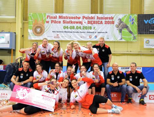 Juniorki SMS Police brązowymi medalistkami Mistrzostw Polski Juniorek