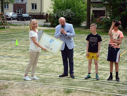 Otwarcie boiska w Domu Dziecka w Policach