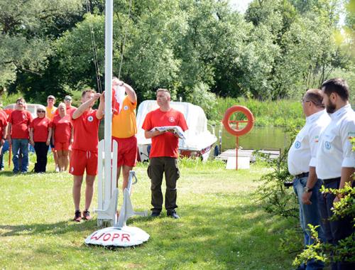 Rozpoczęcie sezonu letniego w WOPR w Policach