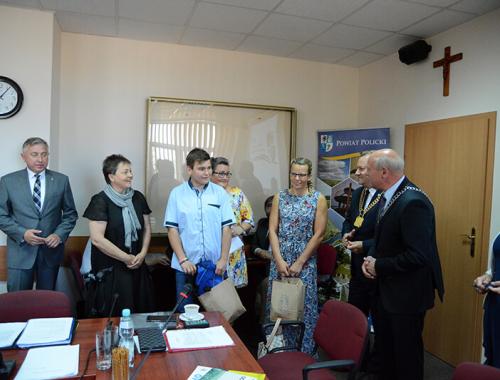 Wyróżnienie dla Kacpra Wandyszewskiego i Jolanty Majki