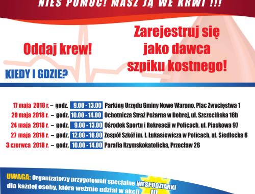 To już 4. edycja Powiatowego Tygodnia Czerwonej Krwinki