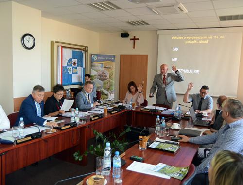 XLII sesja Rady Powiatu w Policach