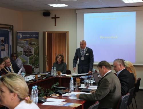 XLIV sesja Rady Powiatu w Policach