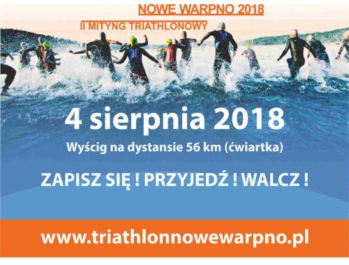 II Mityng Triathlonowy - Nowe Warpno 2018