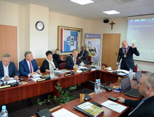 XLV sesja Rady Powiatu w Policach