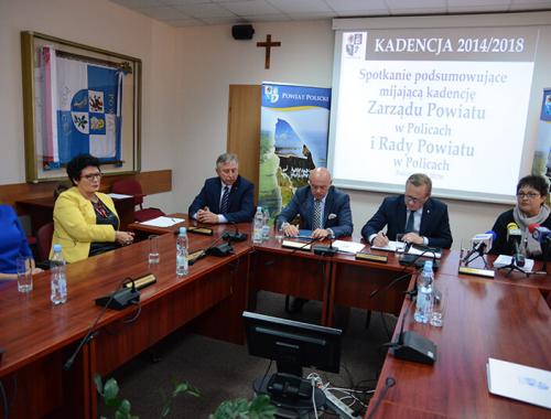 Zarząd Powiatu i Rada Powiatu podsumowali upływającą kadencję