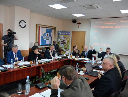 XLVI sesja Rady Powiatu w Policach