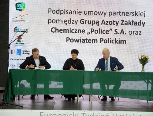 Podpisano porozumienie o współpracy przy realizacji zadań CKZiU w Policach