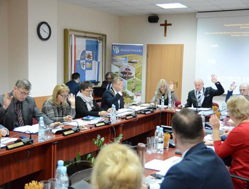 III sesja Rady Powiatu w Policach