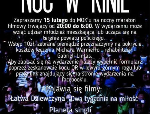 Zapraszamy na "Noc w Kinie"