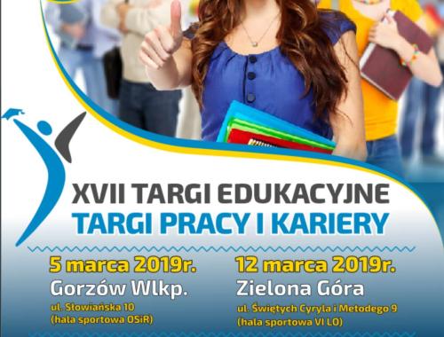 Zapraszamy na XVII edycję Targów Edukacyjnych ABSOLWENT 2019
