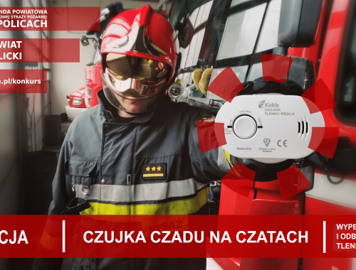 Ruszył konkurs    "Czujka czadu na czatach"