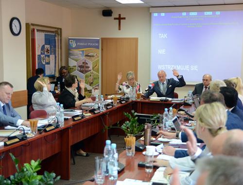 VII sesja Rady Powiatu w Policach