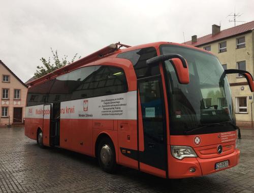 Krwiobus stanął w Nowym Warpnie