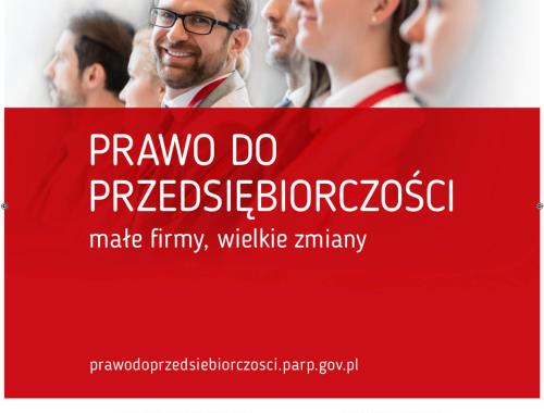 Konferencja dla przedsiębiorców "Prawo do przedsiębiorczości – małe firmy, wielkie zmiany"