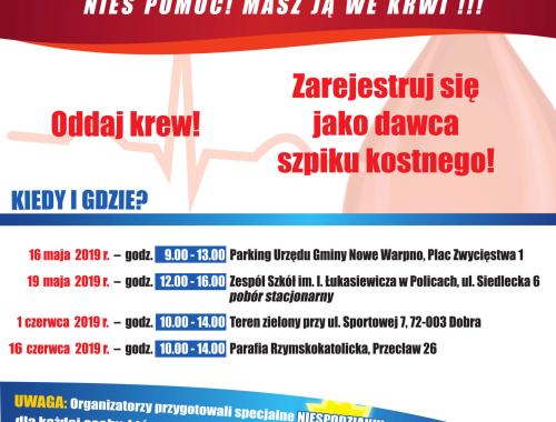 Rozpoczynamy 5. edycję Powiatowego Tygodnia Czerwonej Krwinki