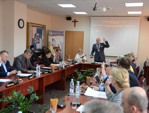 VIII sesja Rady Powiatu w Policach