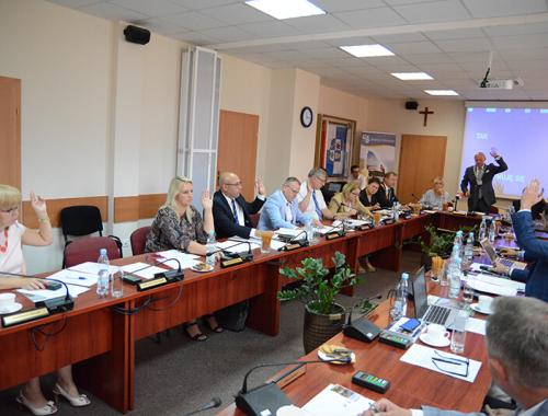 IX sesja Rady Powiatu w Policach