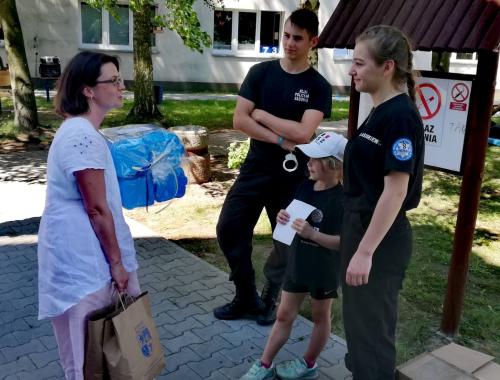 Upominki z okazji Dnia Dziecka    dla uczniów szkół Powiatu Polickiego