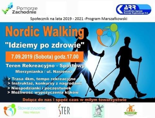 Zapraszamy na marsz Nordic Walking "Idziemy po zdrowie"