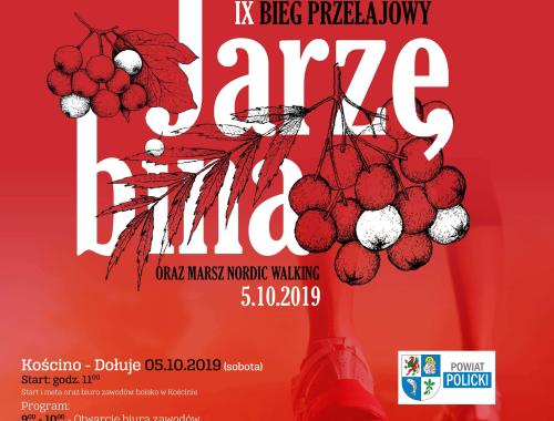 IX Bieg Przełajowy Jarzębina oraz Marsz Nordic Walking