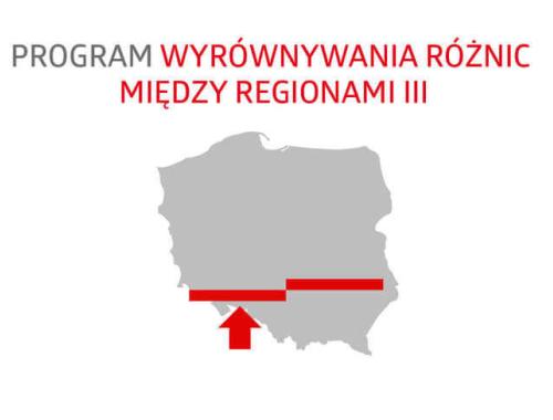 Nowości w Programie wyrównywania różnic między regionami III