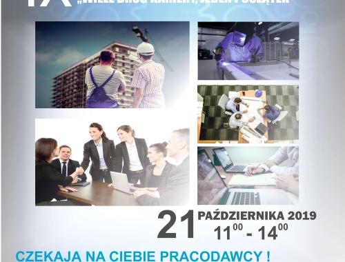 IX Gminne Targi Pracy w Dobrej pn. „Wiele dróg kariery. Jeden początek”