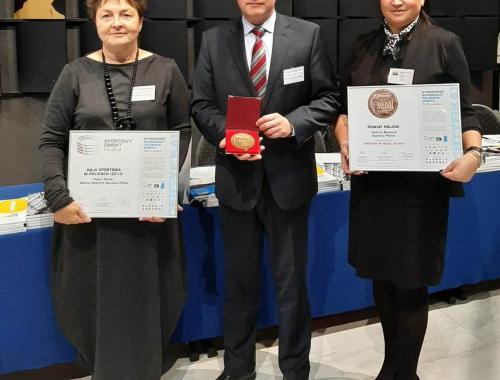 Powiat Policki wyróżniony na Gali Budowniczych Polskiego  Sportu