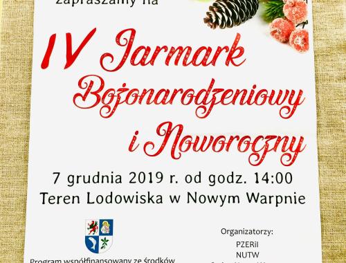 IV Jarmark Bożonarodzeniowy i Noworoczny w Nowym Warpnie