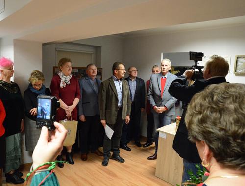 Wernisaż malarski Jerzego Dembskiego