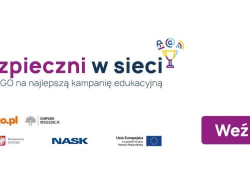 Konkurs dla organizacji pozarządowych na najlepszą kampanię edukacyjną pt. „nieBEZPIECZNI W SIECI”