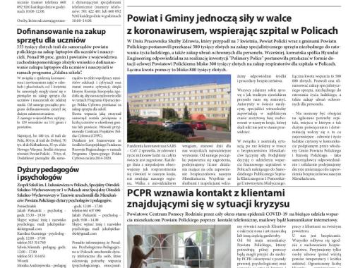 Majowe wydanie "Powiatu Polickiego" już dostępne