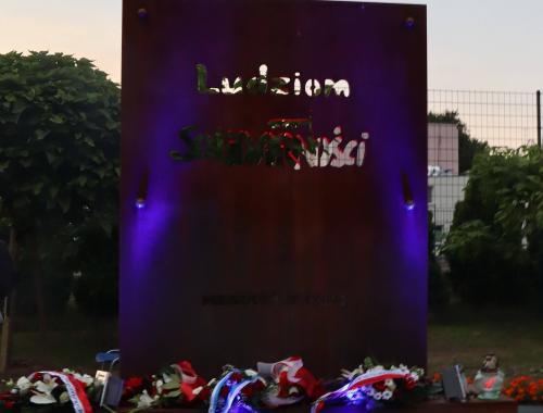 Obchody 40. rocznicy Wydarzeń Sierpnia 80' oraz powstania NSZZ Solidarność w Policach