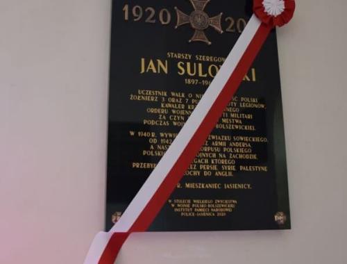 Uroczystości upamiętniające śp. Jana Sulowskiego