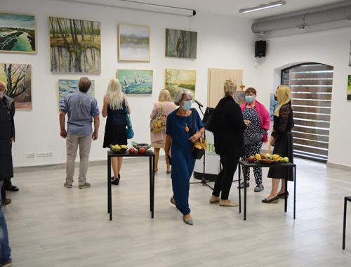 Wernisaż "Naturą Malowane" w TOEE Zalesie