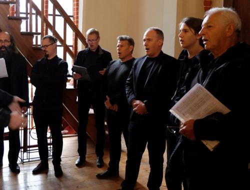 Muzycy z Tanowa odtwarzają dawne pieśni cechowe