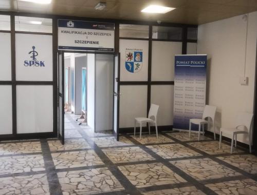 Otwarto Punkt Szczepień Powszechnych w Powiecie Polickim