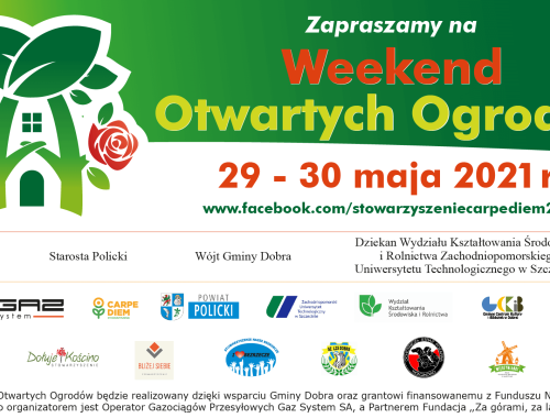 Weekend Otwartych Ogrodów - zaproszenie