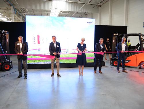 KION Group rozpoczyna produkcję wózków widłowych w nowym zakładzie w Polsce