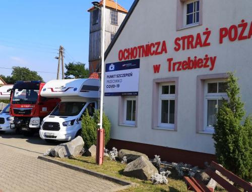 OSP Trzebież liderem rankingu #SzczepimySię z OSP