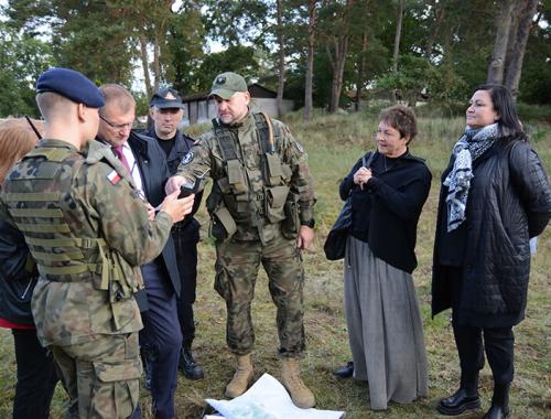 Obóz klas   mundurowych Zespołu Szkół im. I. Łukasiewicza w Policach