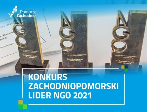 Konkurs Marszałka "Zachodniopomorski Lider NGO 2021" dla organizacji pozarządowych